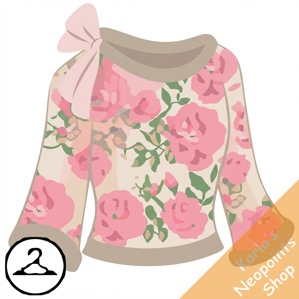 Charming Rose Sweatshirt