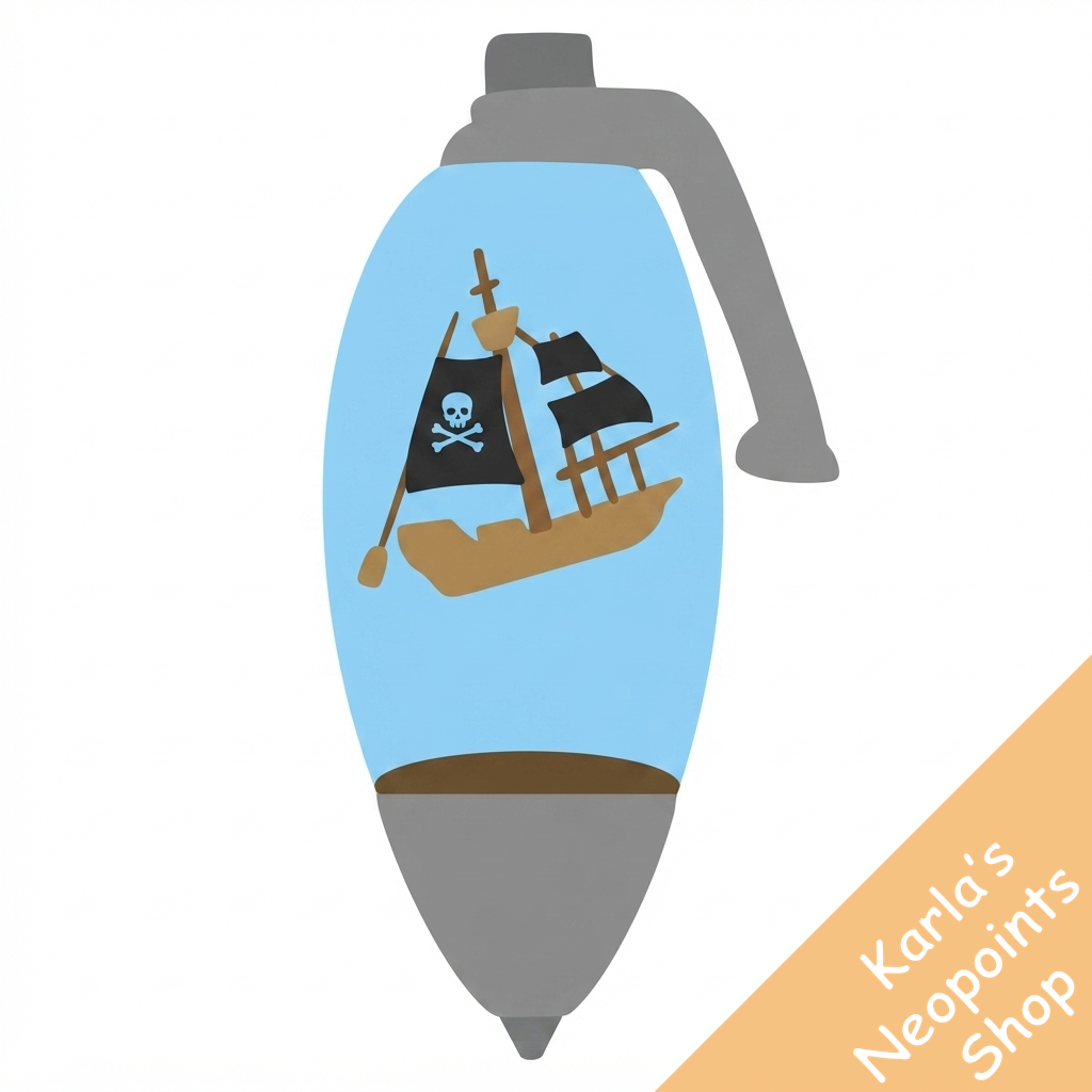 Pirate Ship Float Pen