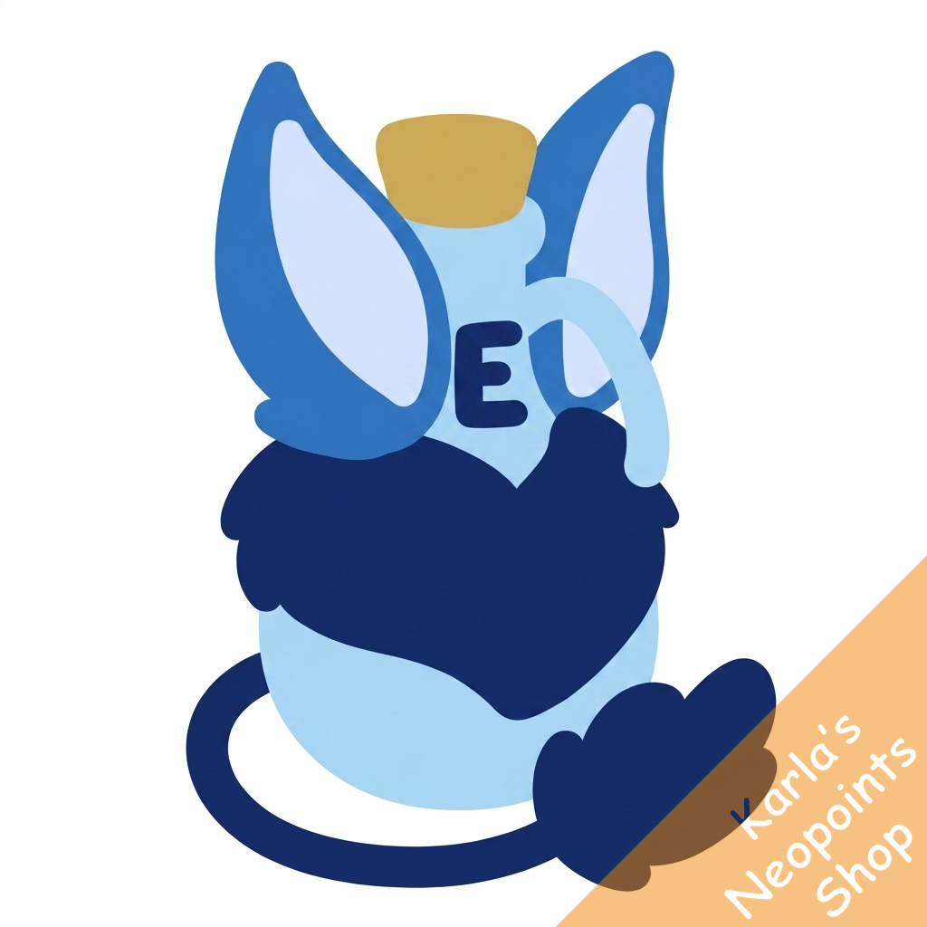 Blue Varwolf Morphing Potion