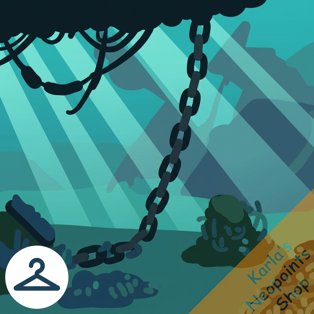 Abandoned Underwater Background