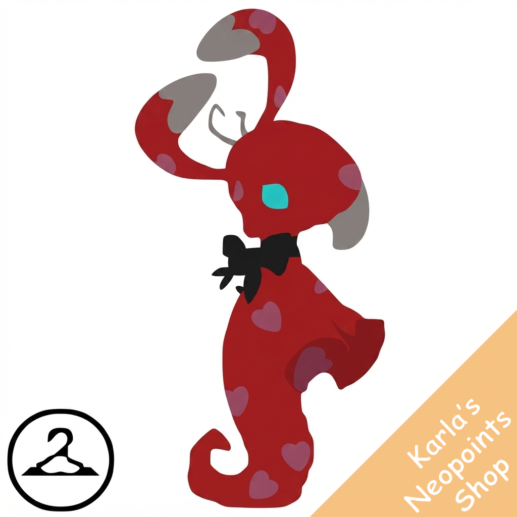 Prismatic Ruby: Adoring Valentine Blumaroo