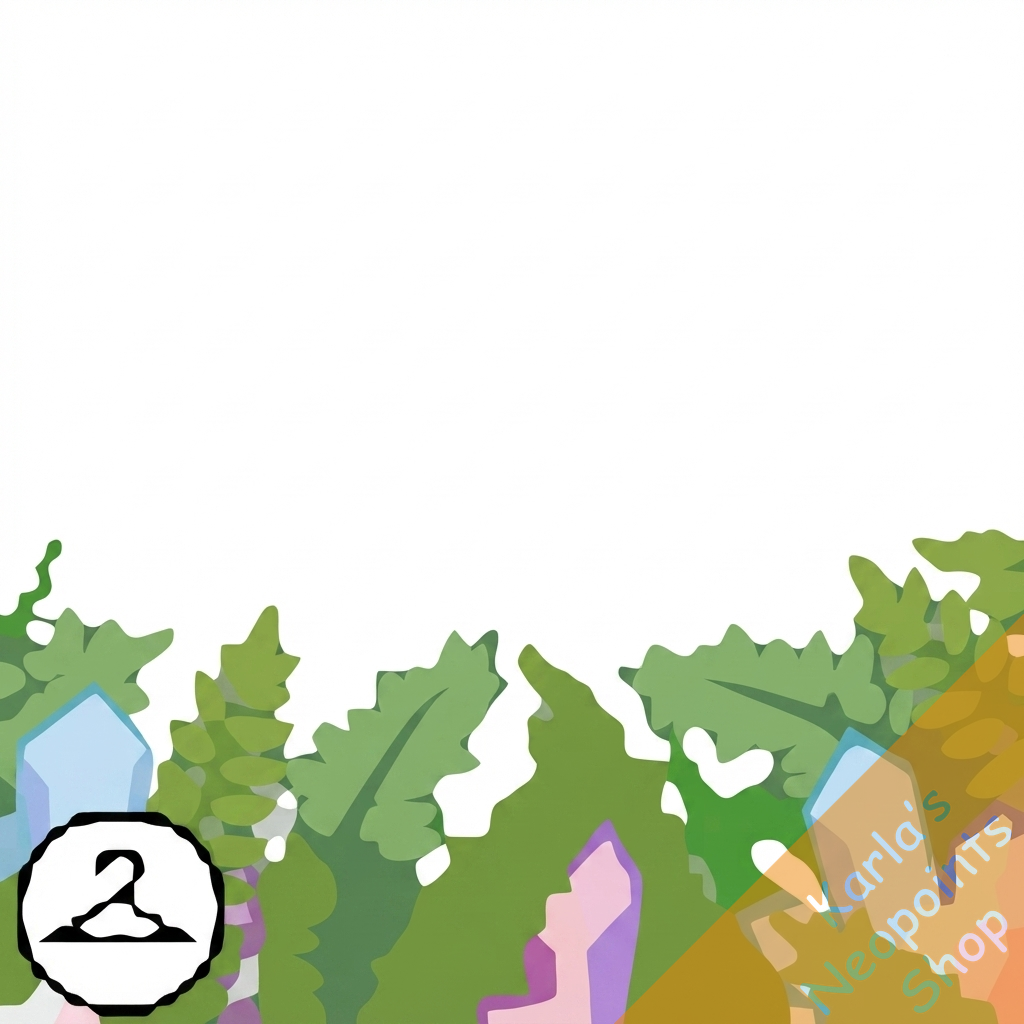 Prismatic Crystal Garden Foreground