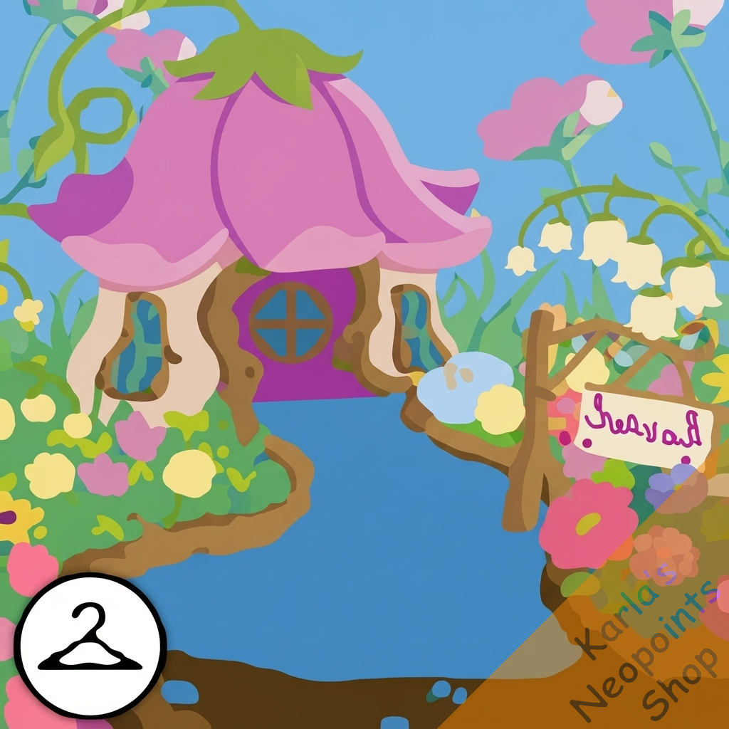 Oversized Faerie Hideaway Background