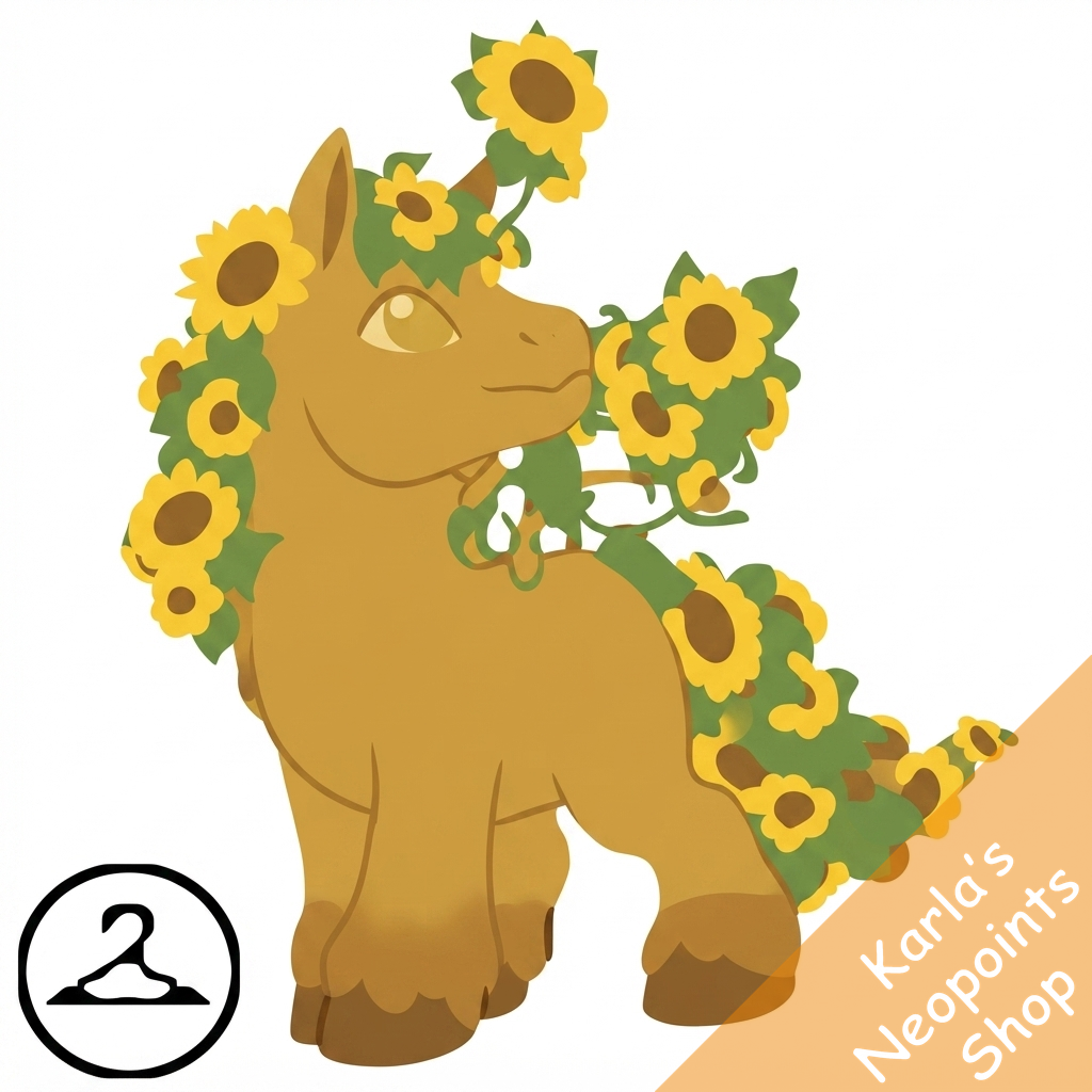 Prismatic Sunflower: Blooming Woodland Uni