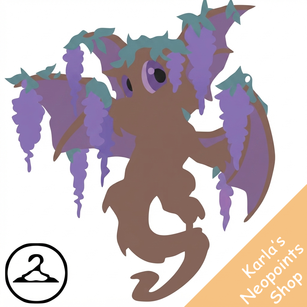 Prismatic Wisteria: Blooming Woodland Draik
