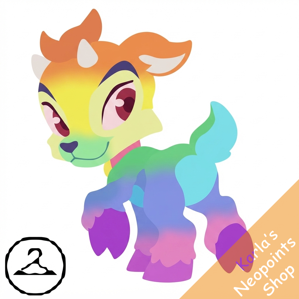 Prismatic Pastel: Adoring Rainbow Ixi