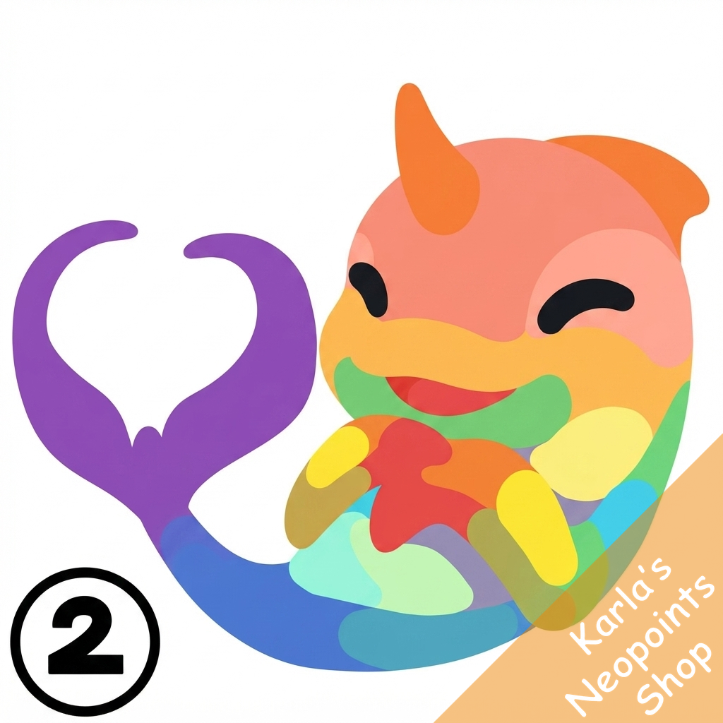 Adoring Rainbow Flotsam