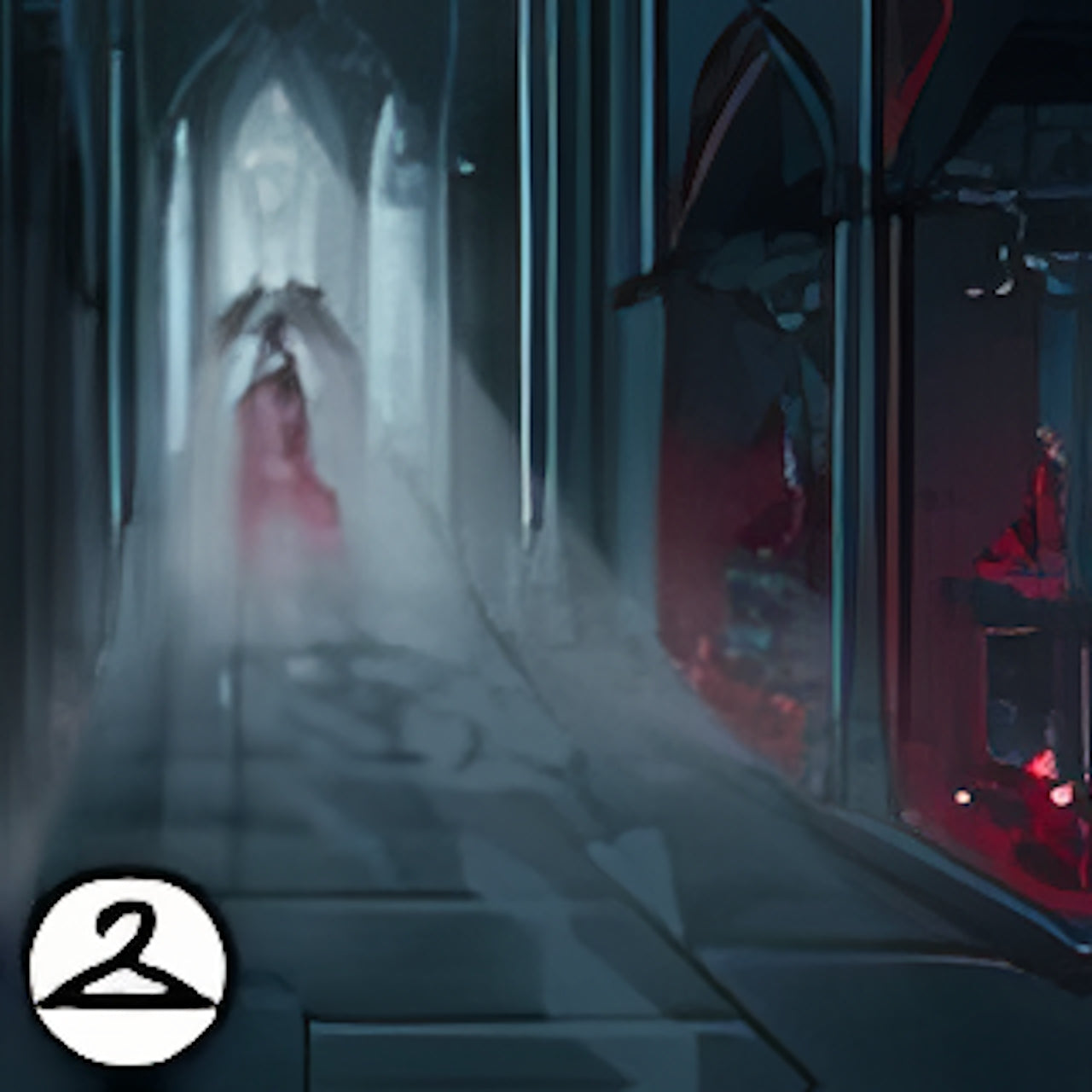 Haunted Cathedral Background