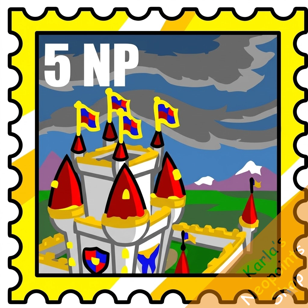 Cloudy Meridell Stamp