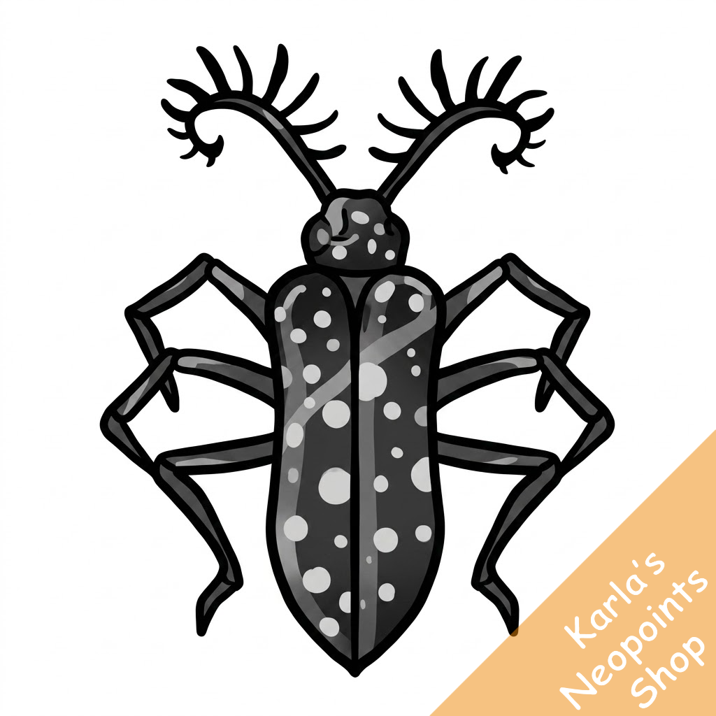 Bushy Antennae Collectable Scarab