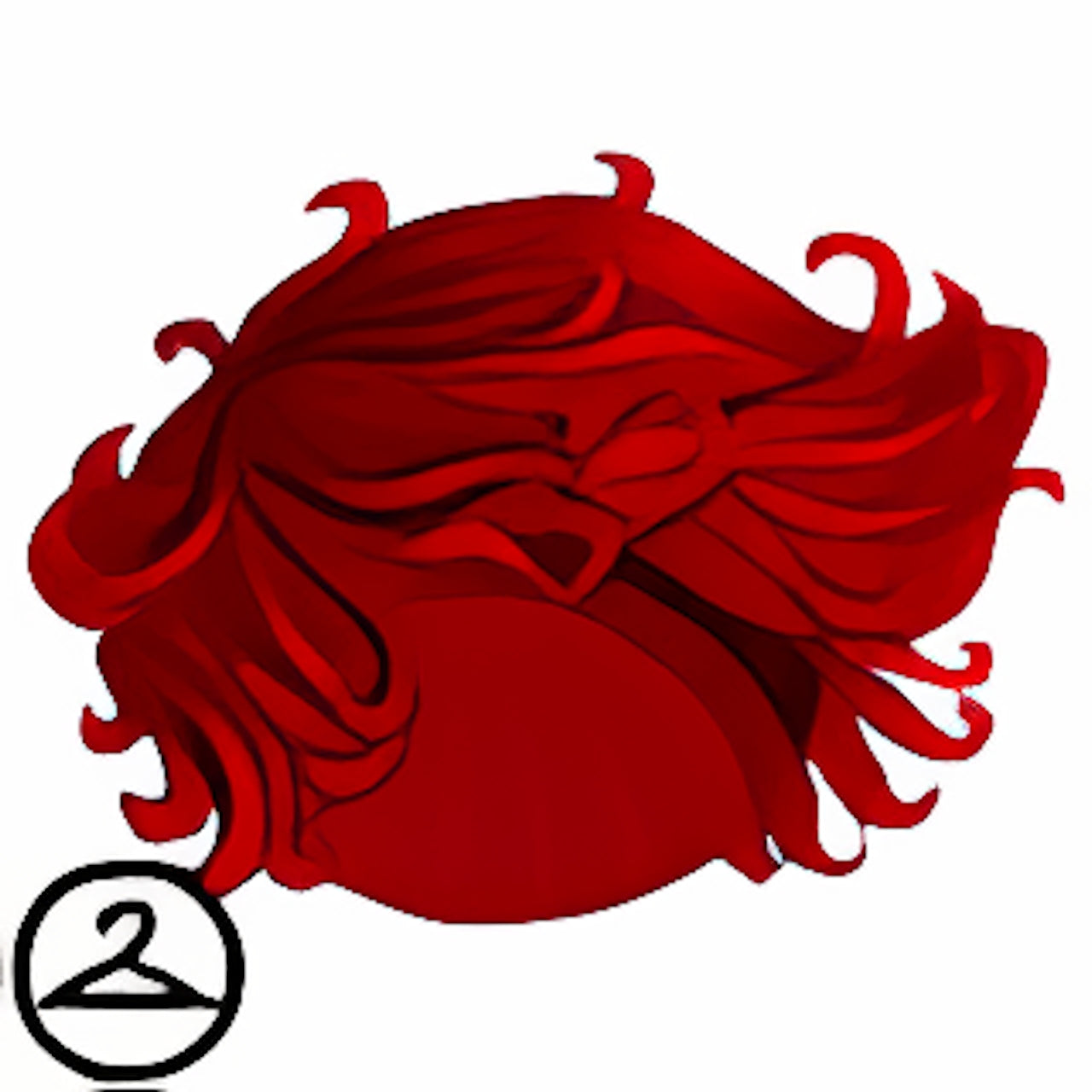 Dyeworks Red: Maraquan Surfer Blue Wig
