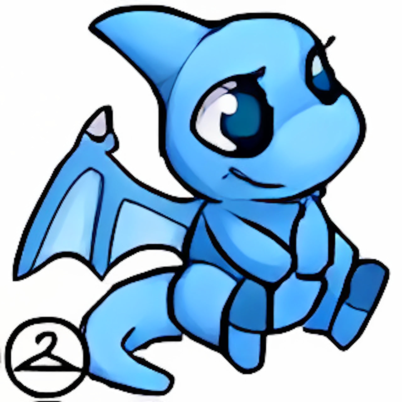 Habbo Hotel Blue Shoyru