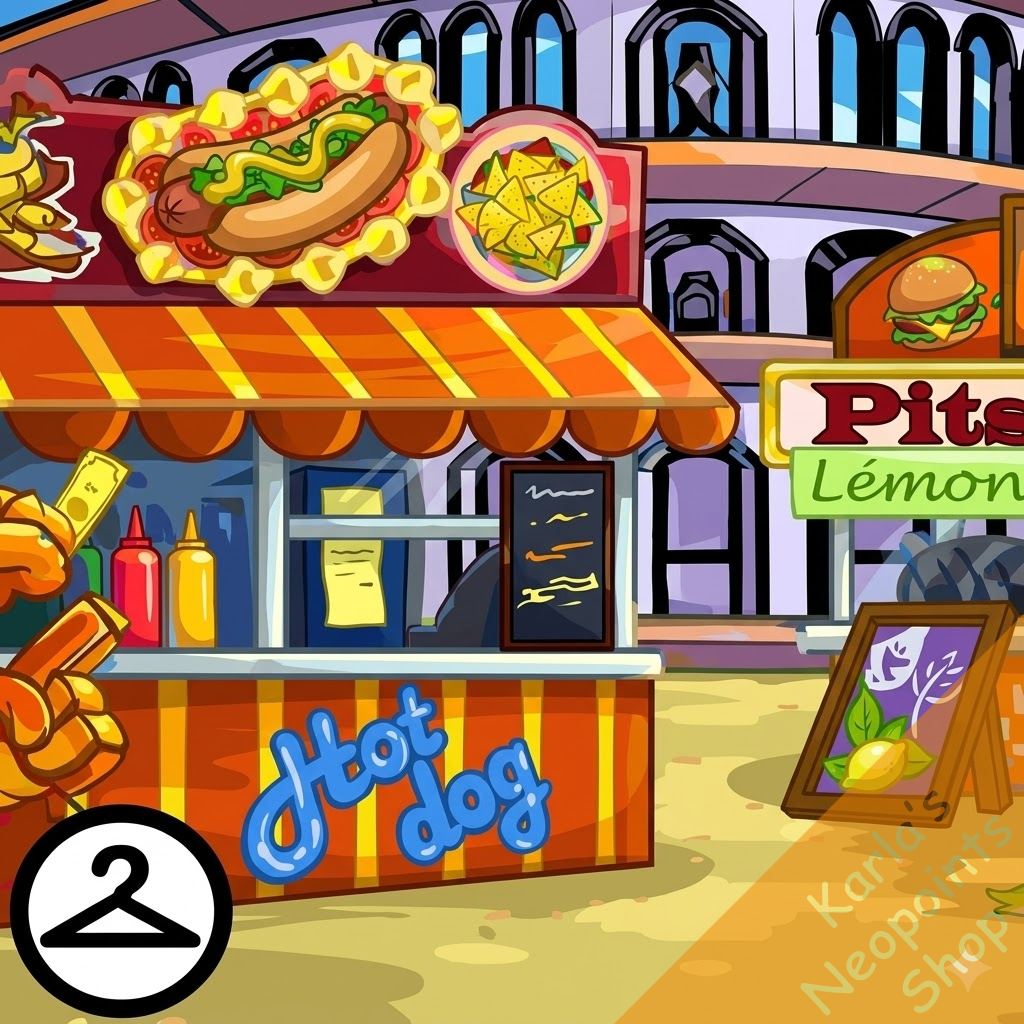 Concession Stand Background