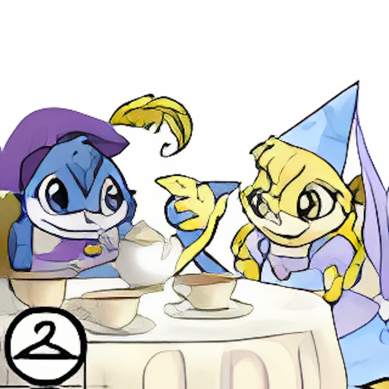 Royal Zafara Plushie Tea Party Trinket