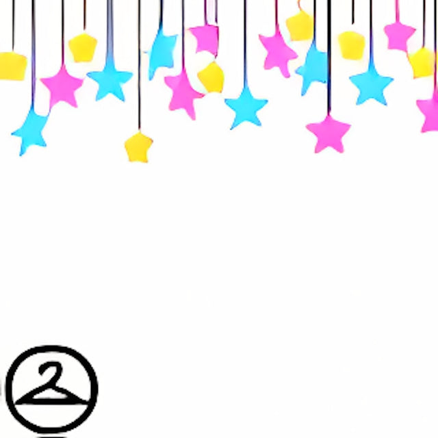 Pixel Habbo Star Decorations Garland