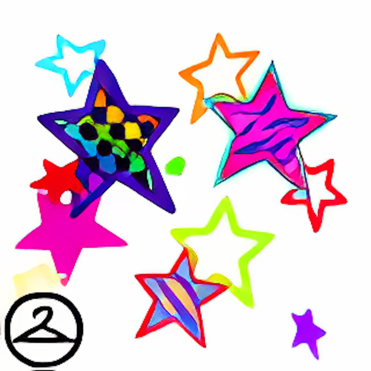 Neon Star Markings