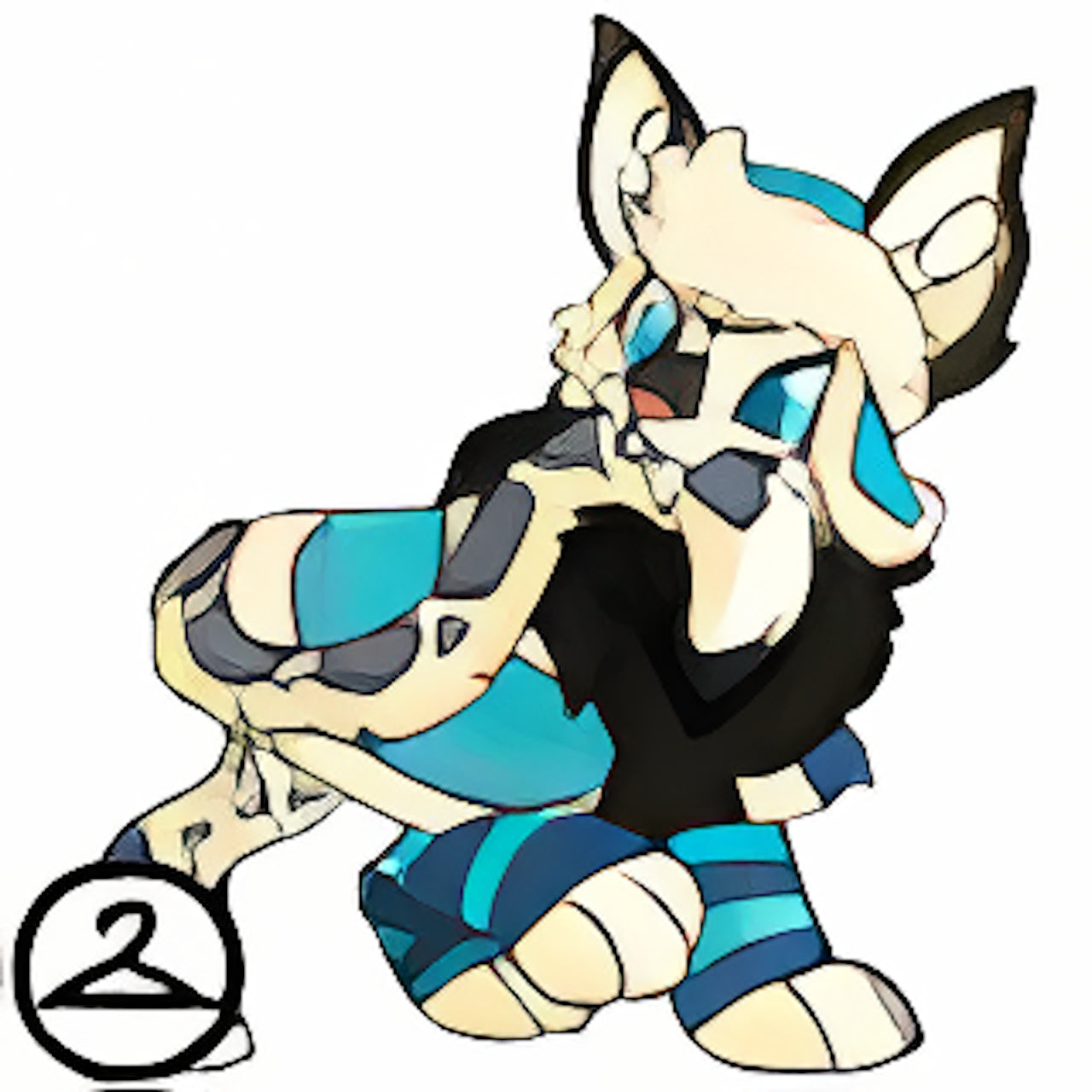 Prismatic Tinsel: Festive Christmas Varwolf