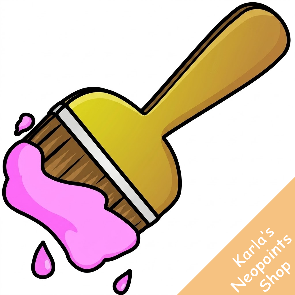 Pink Paint Brush