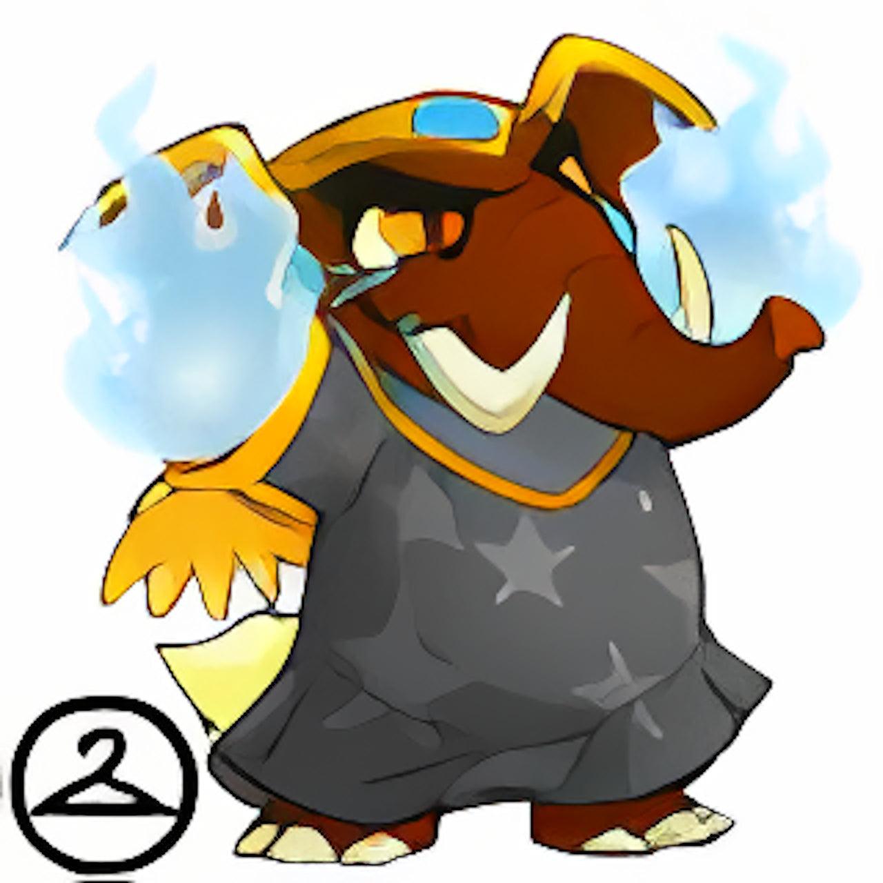 Spooky Halloween Elephante