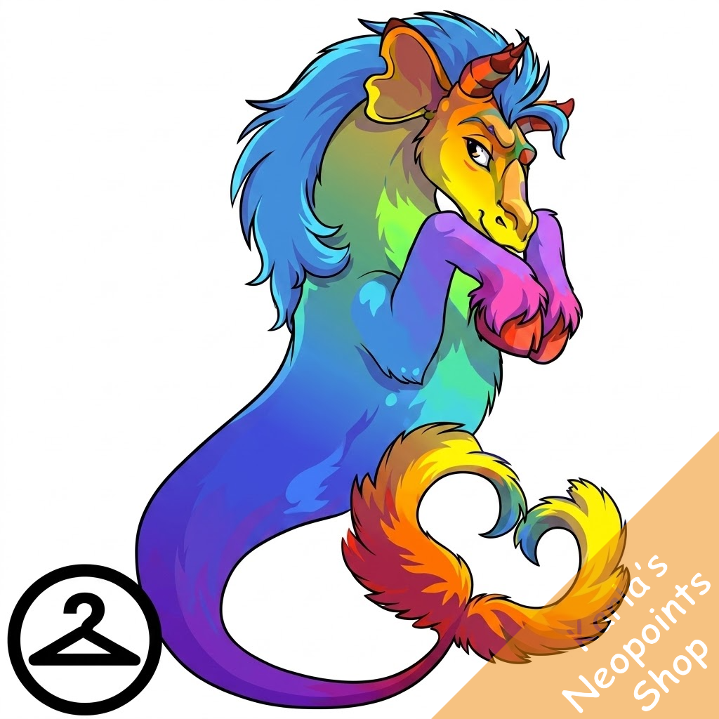 Adoring Rainbow Peophin