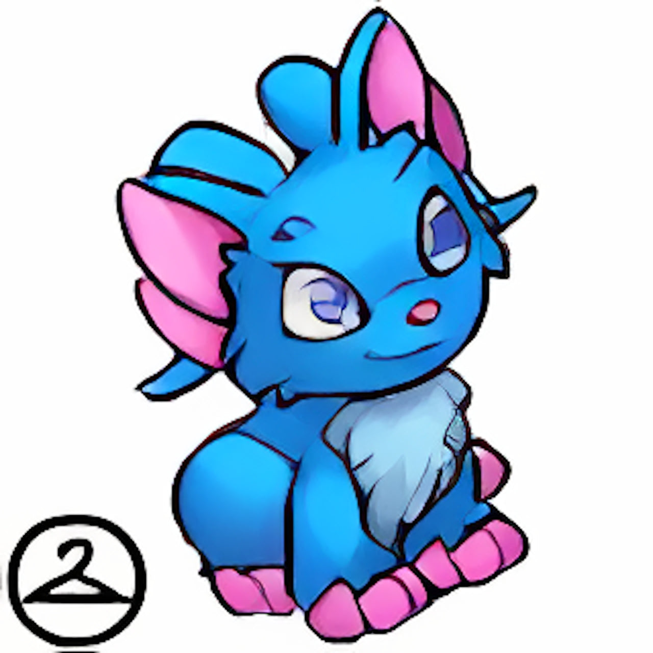 Habbo Hotel Blue Acara