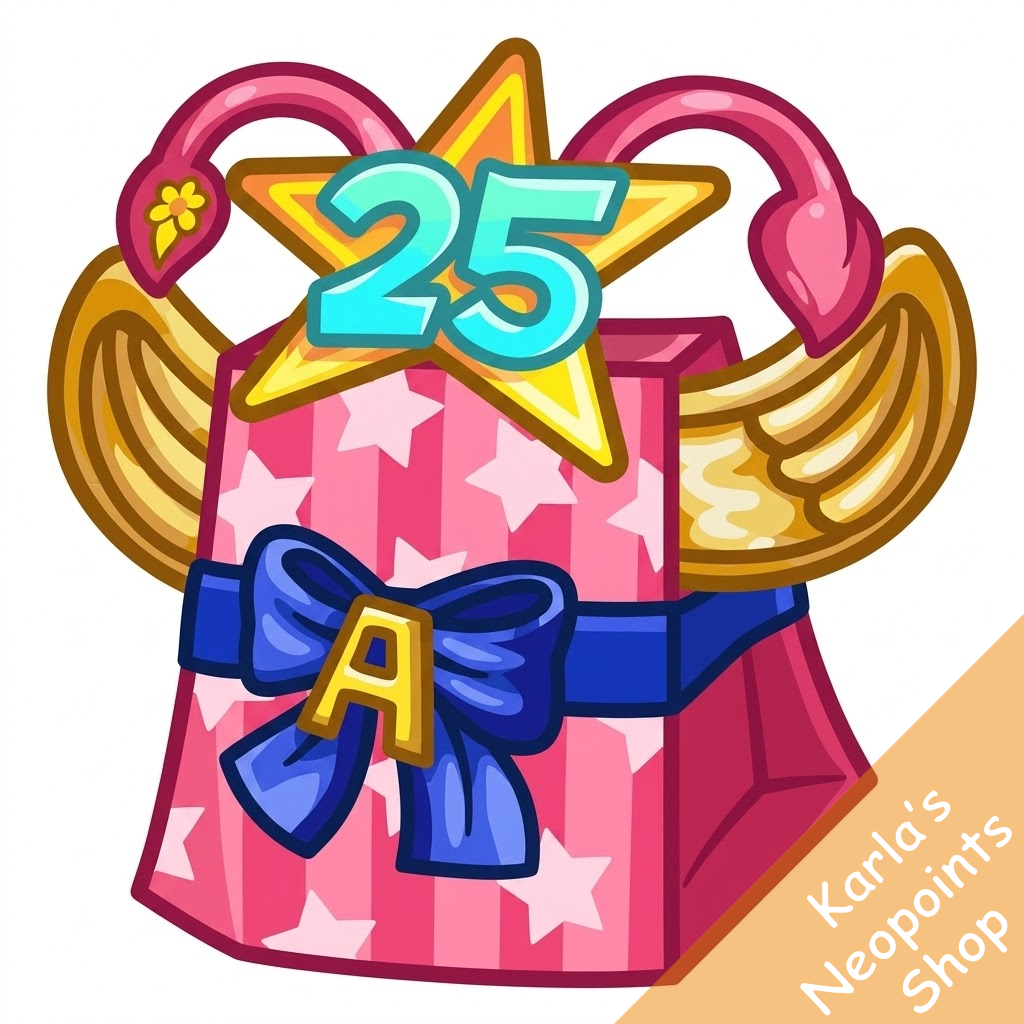 25th Anniversary Aisha Goodie Bag