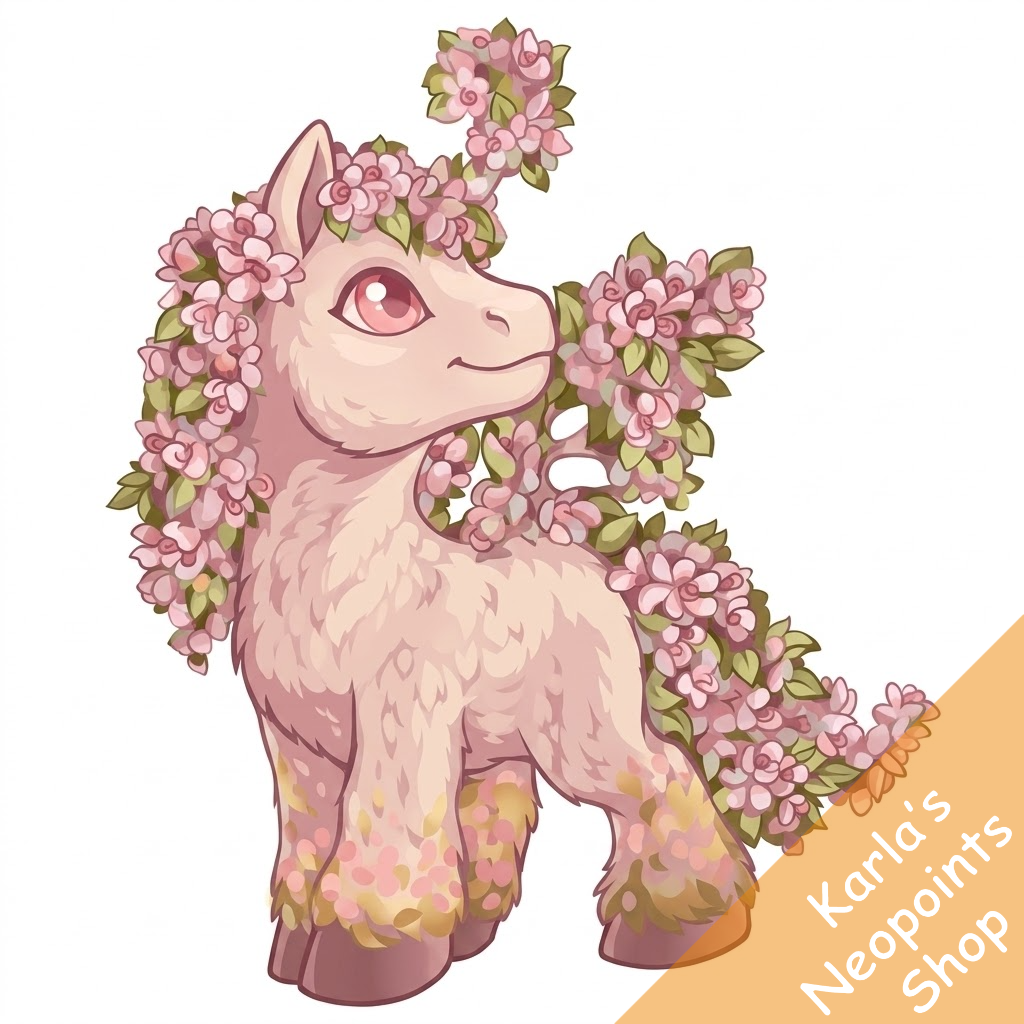 Prismatic Light Blossom: Blooming Woodland Uni