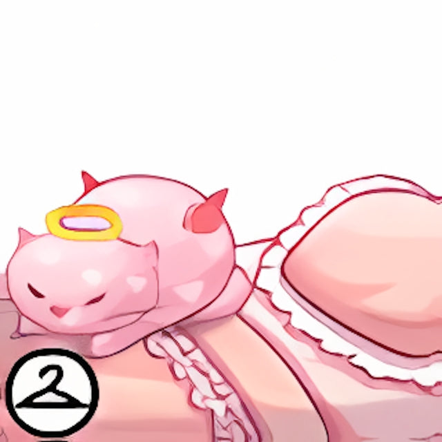 Valentine Plumpy Sleeping Bag Trinket