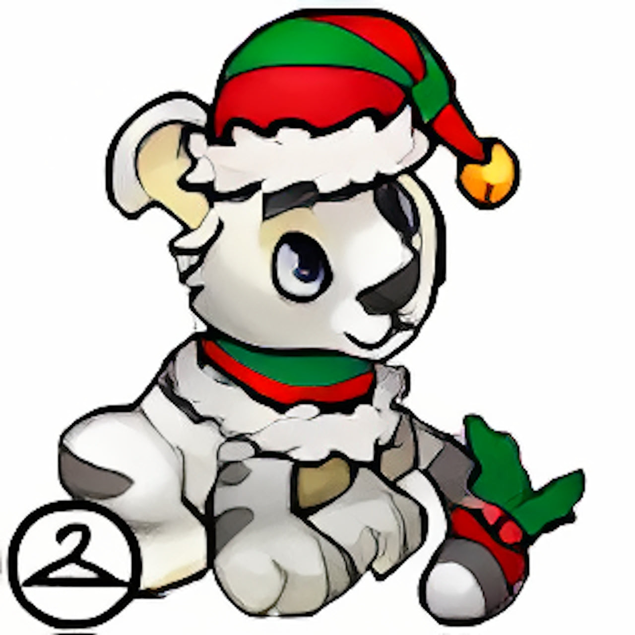 Habbo Hotel Christmas Kougra