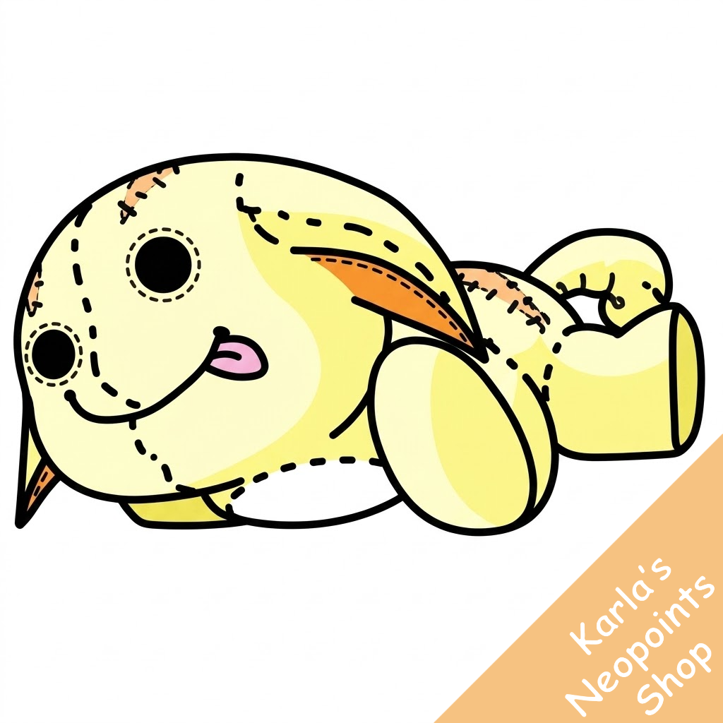 Magical Yellow Poogle Toy