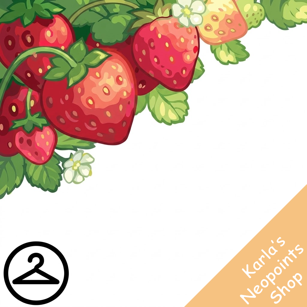 Overgrown Strawberry Garland