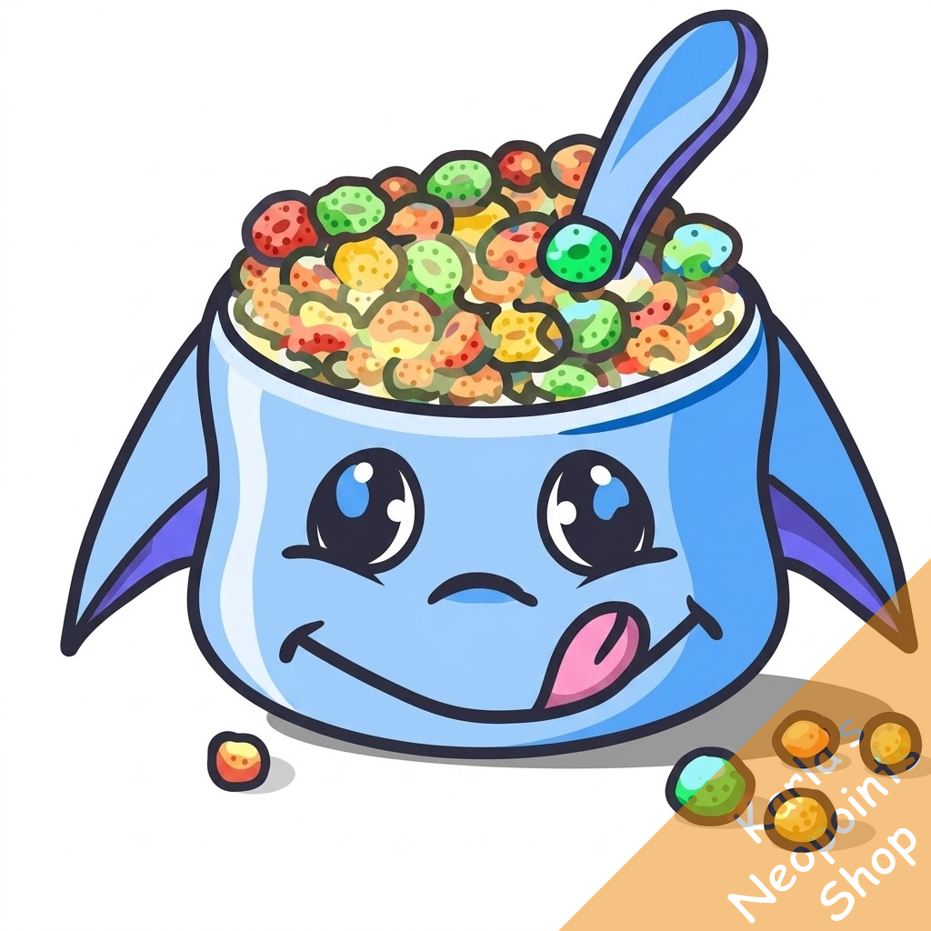 Blue Poogle Cereal