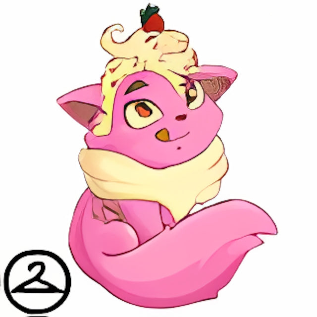 Prismatic Strawberries & Cream: Delightful Chocolate Wocky