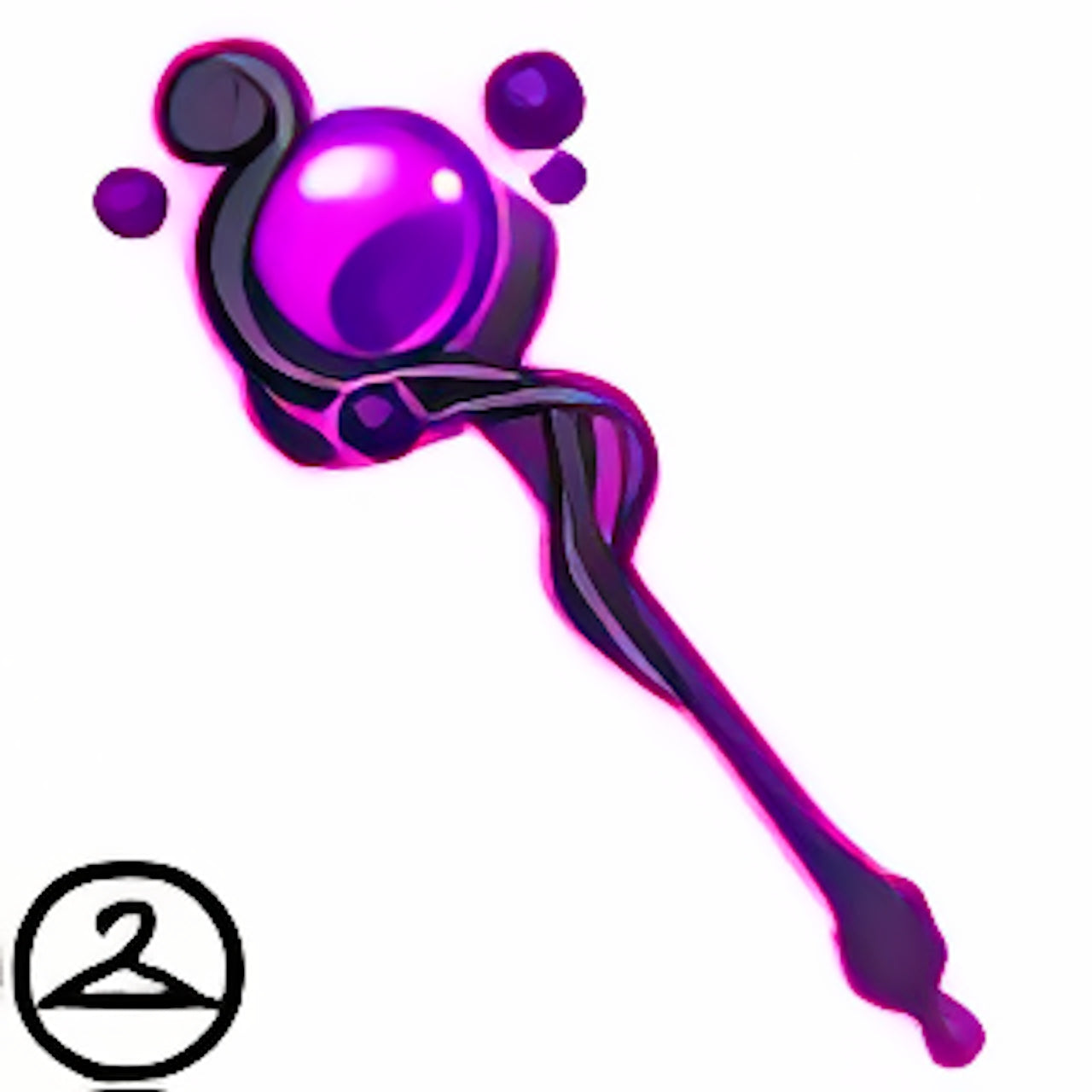 Void Orb Staff Handheld