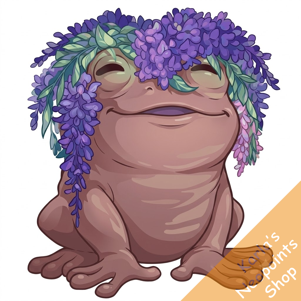 Prismatic Wisteria: Blooming Woodland Quiggle