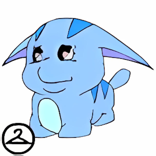 Super Nostalgic Blue Poogle