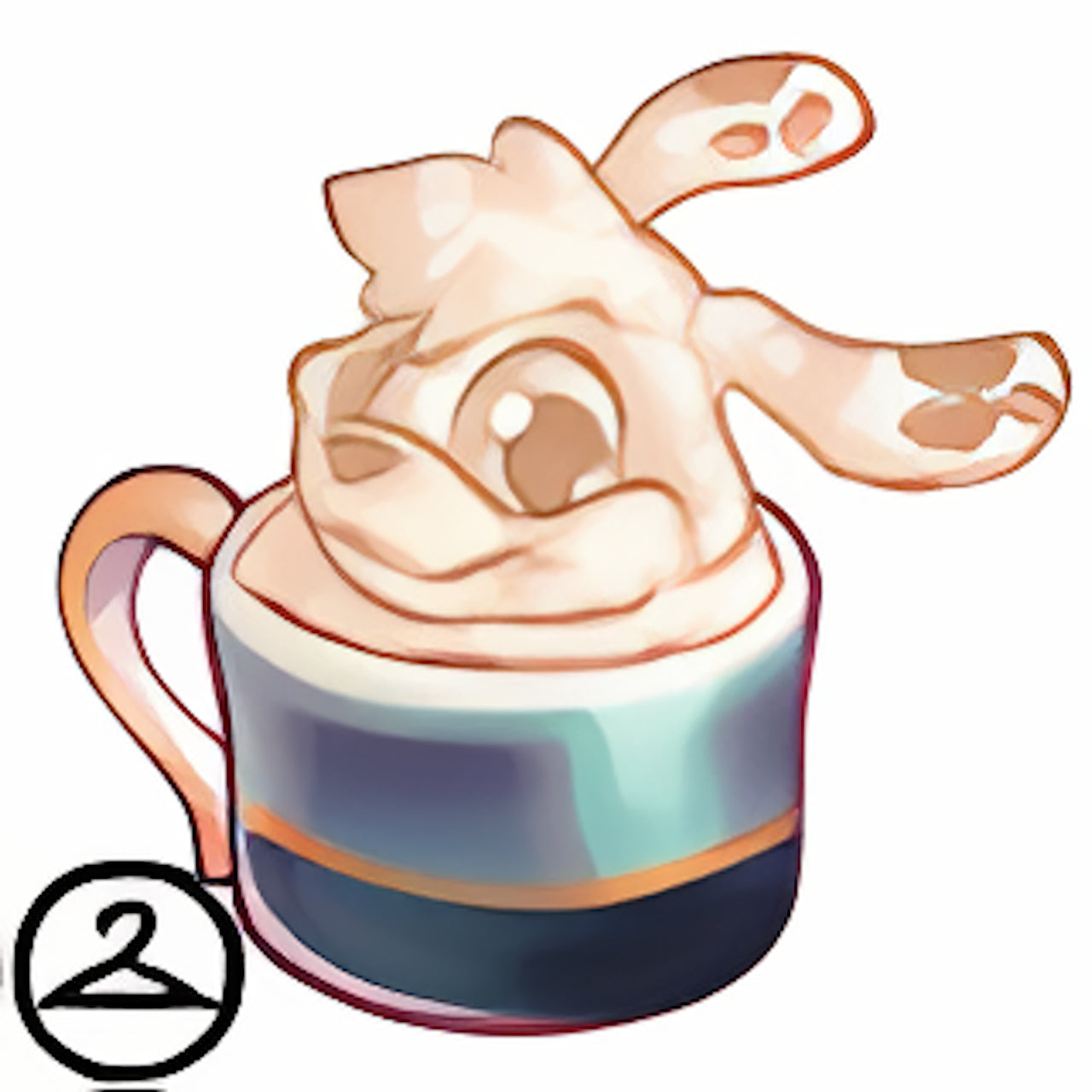 Zafara Whipped Latte Handheld