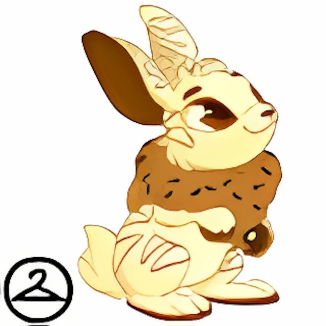 Prismatic White Caramel: Delightful Chocolate Cybunny