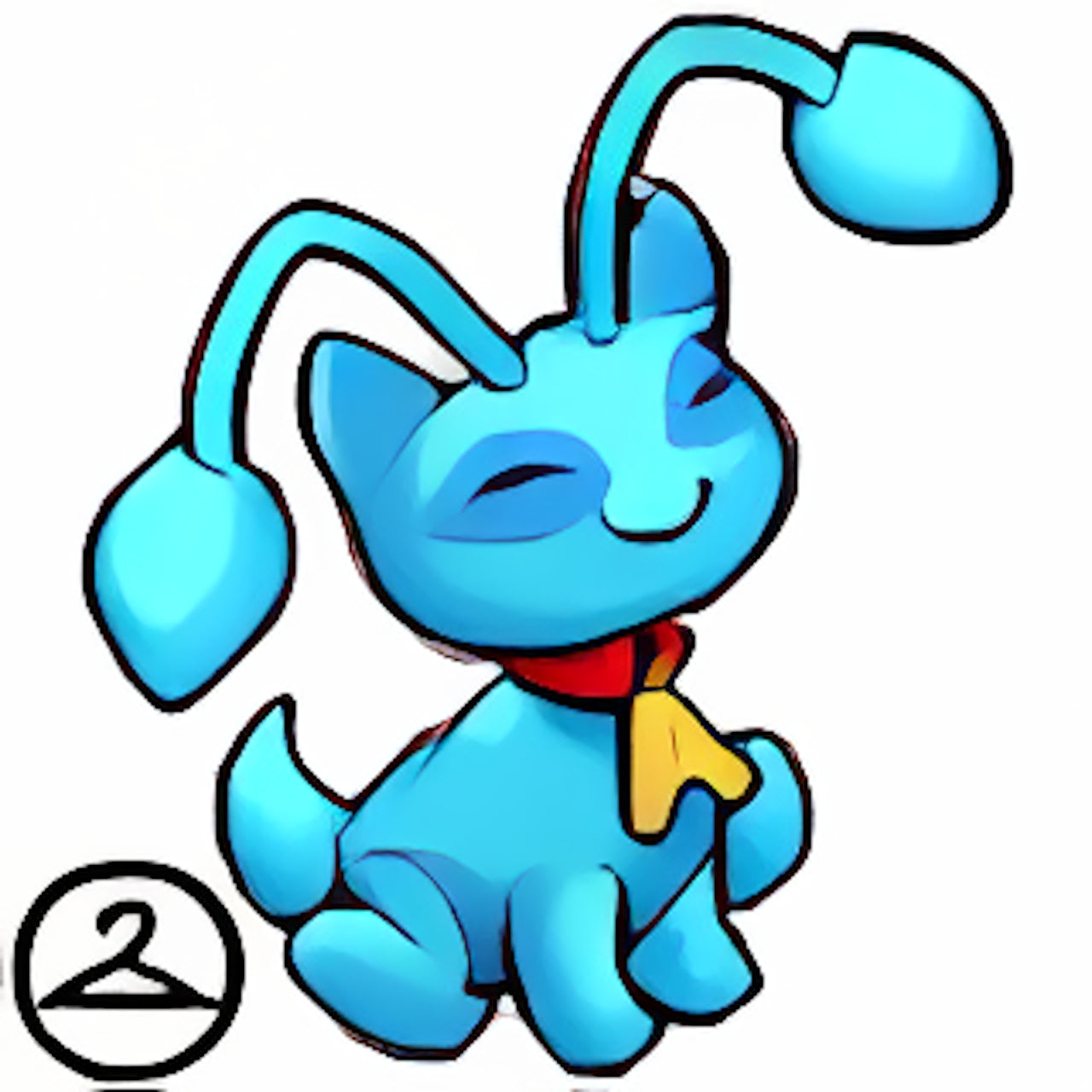 Habbo Hotel Blue Aisha