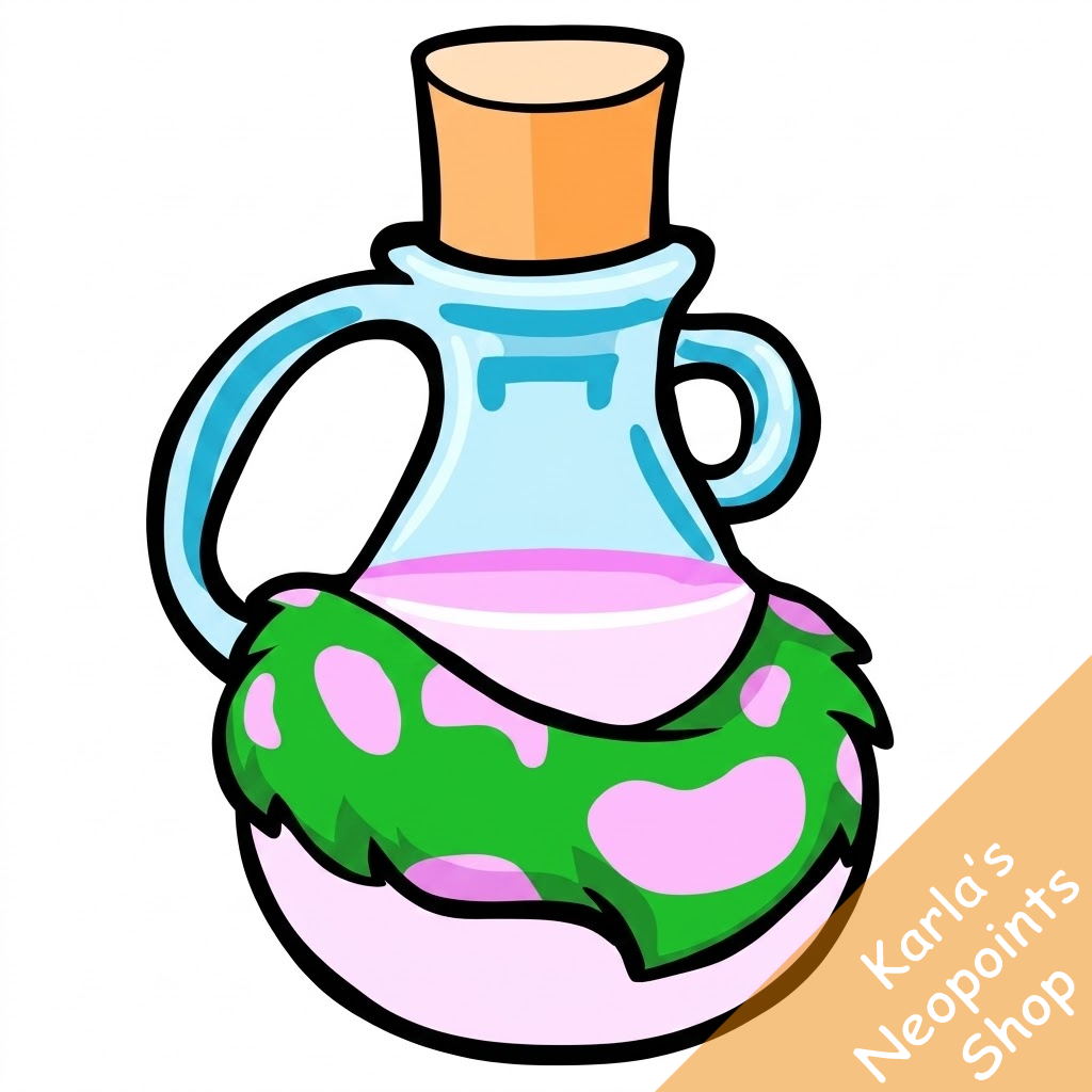 Green Cybunny Morphing Potion