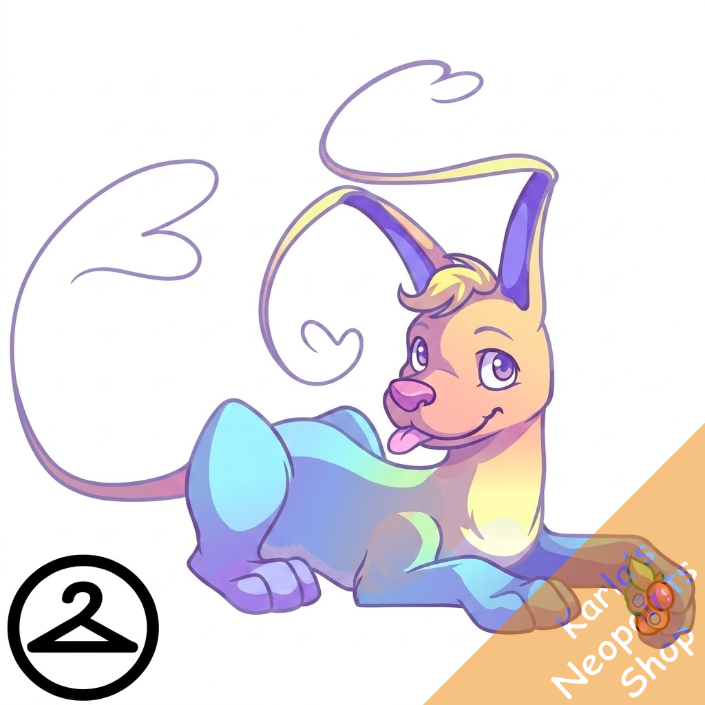 Prismatic Pastel: Adoring Rainbow Gelert