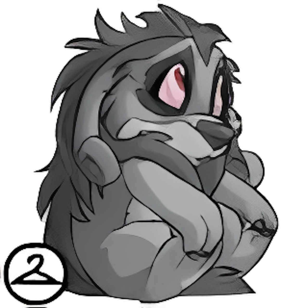 Somber Grey Yurble