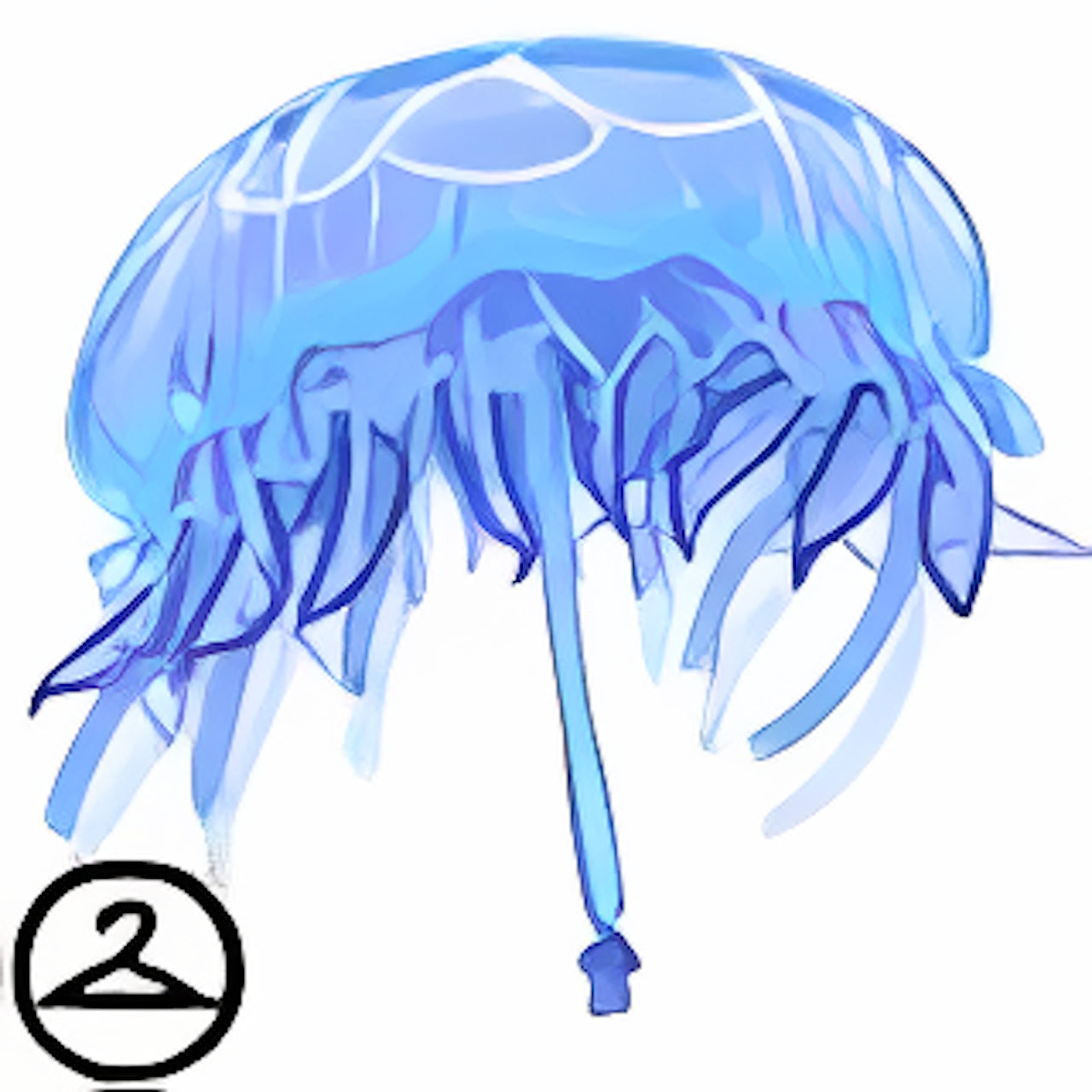 Lighted Jellyfish Umbrella Handheld
