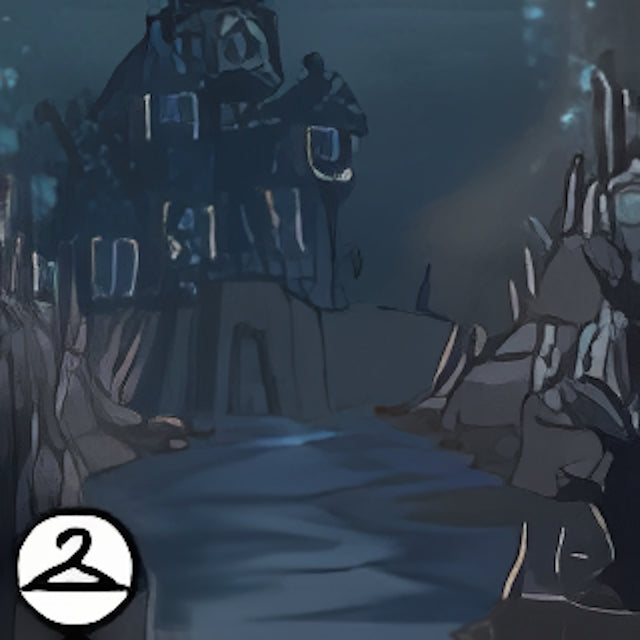 Dyeworks Black: Maraquan Castle Background