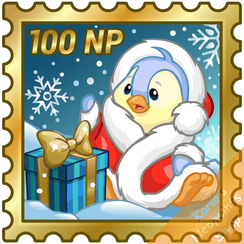 Christmas Bruce Stamp
