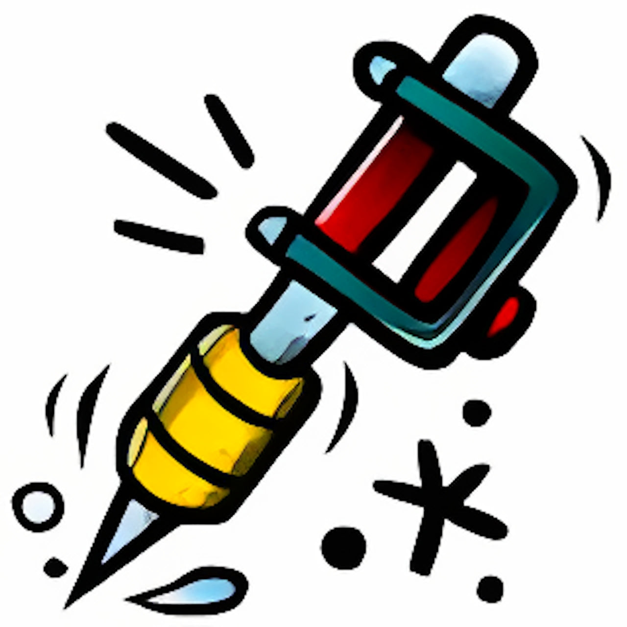 Tattoo Petpet Paint Brush