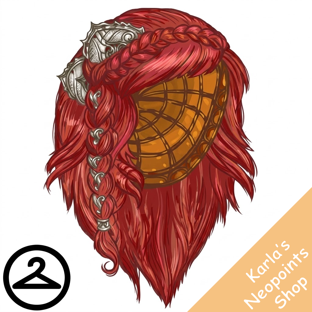 Filigree Pin Wig