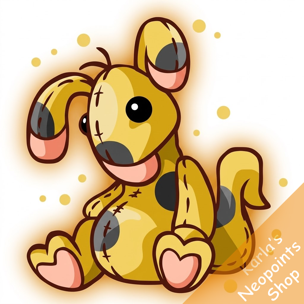Magical Spotted Blumaroo Plushie