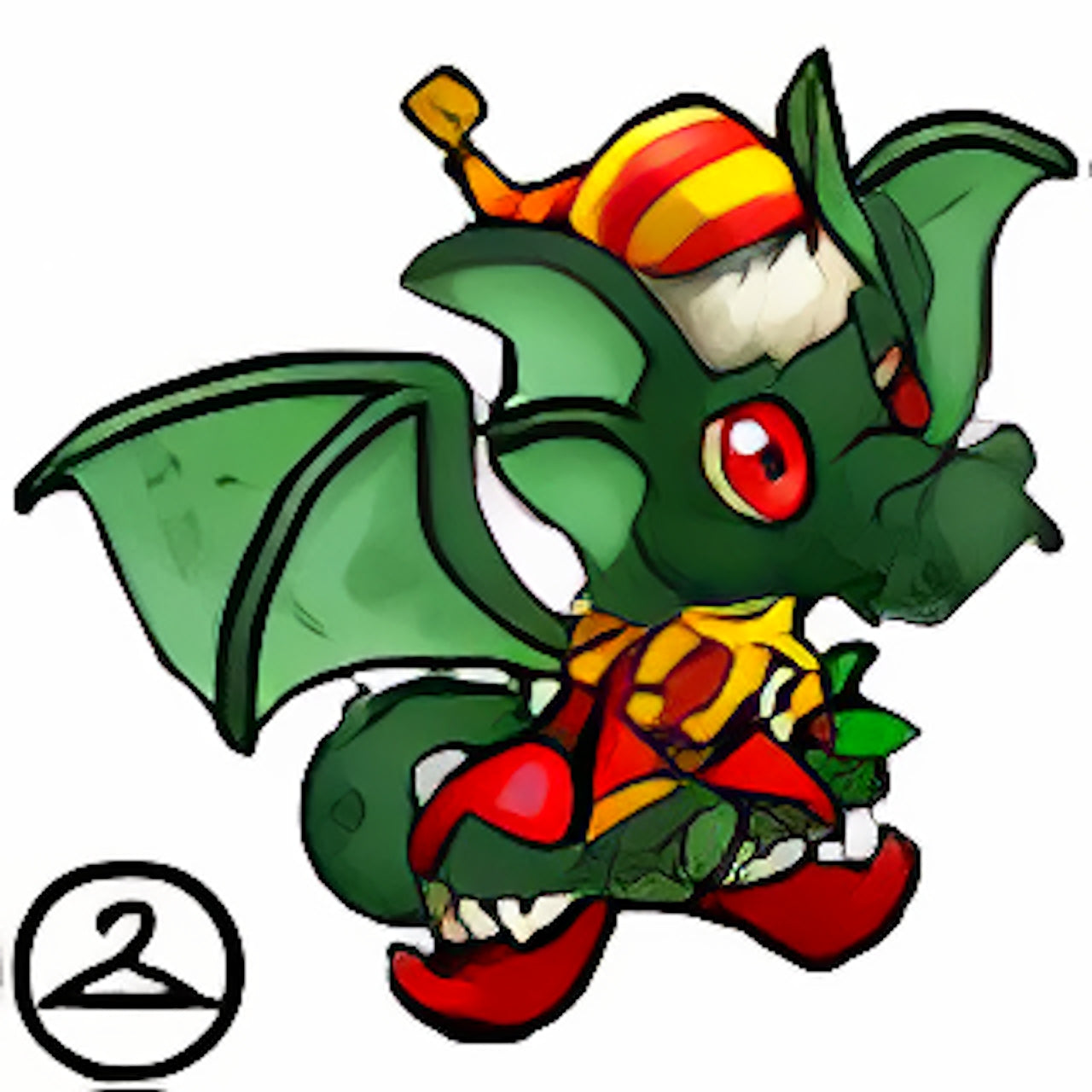 Habbo Hotel Christmas Draik