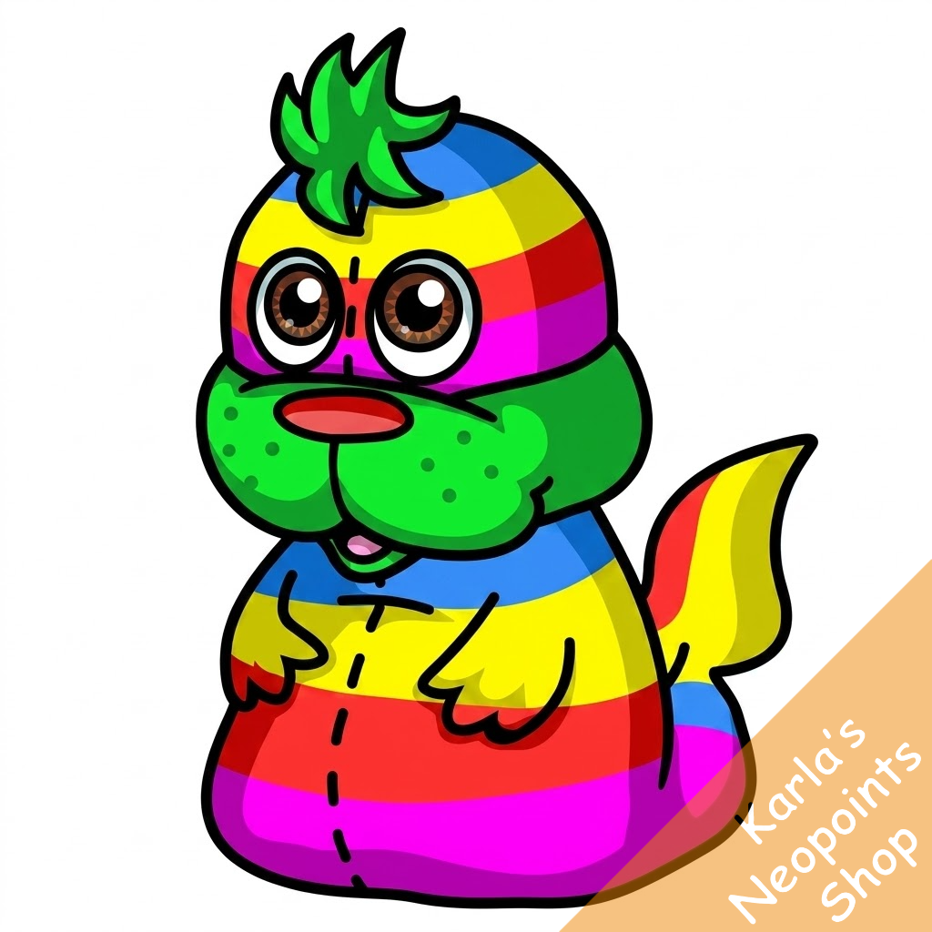 Rainbow Tuskaninny Plushie